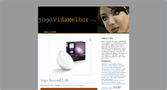 Desktop Screenshot of jogovidamelhor.org